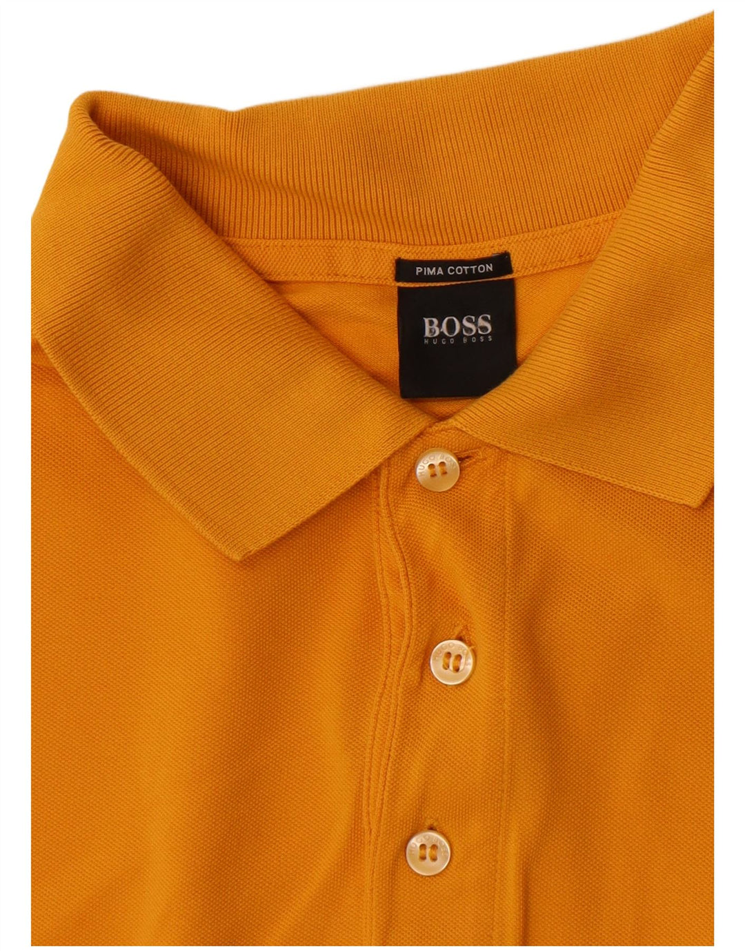 Tricou polo pentru bărbați Hugo Boss XL Galben