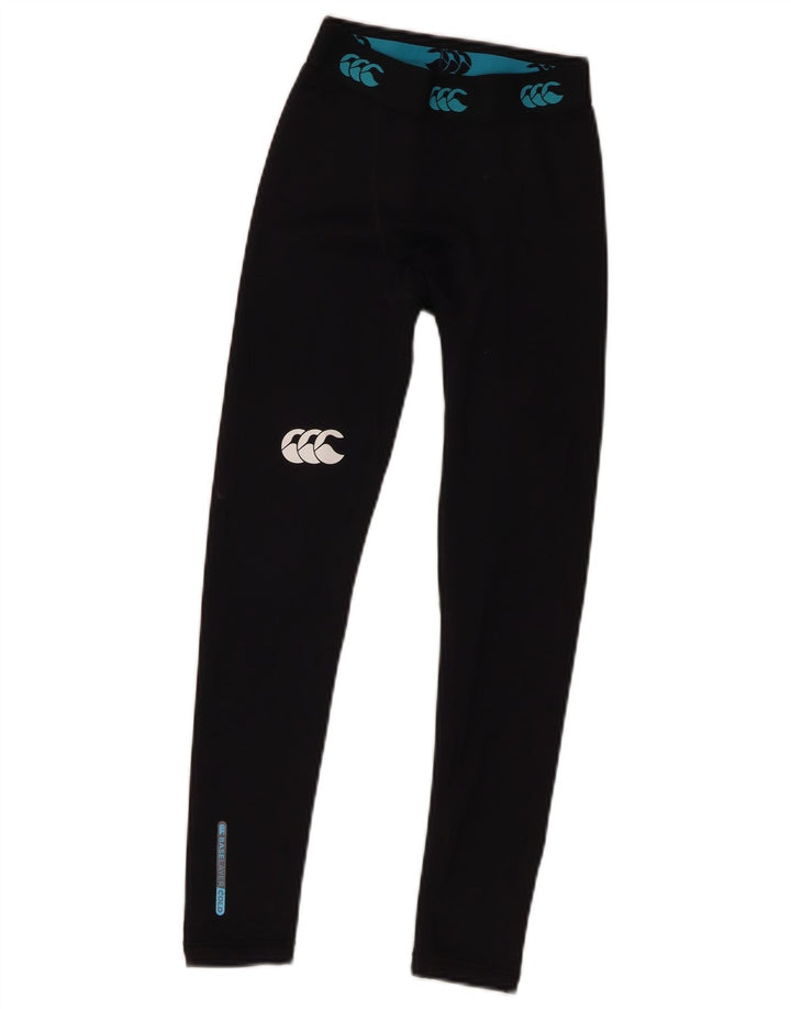 Leggings grafic Canterbury pentru băieți 7-8 ani mici, bleumarin