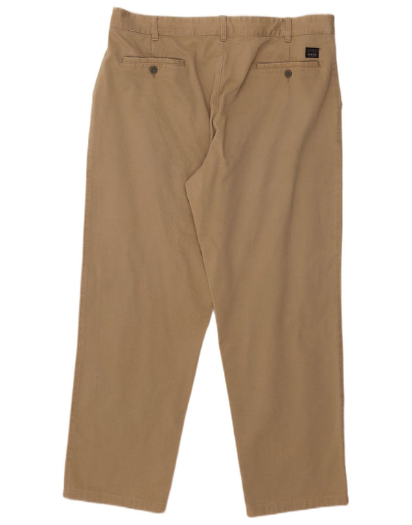Pantaloni chino drepți pentru bărbați Mash L36 L29 bumbac bej