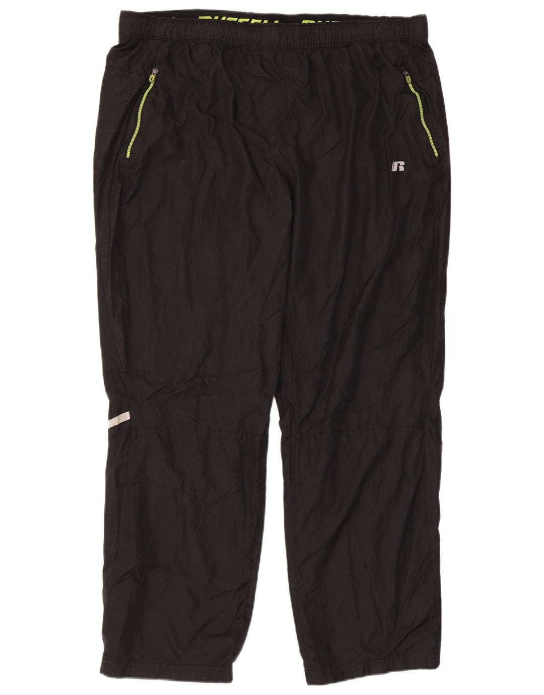 Pantaloni de trening pentru bărbați Russell Athletic UK 40/42 XL Poliester negru