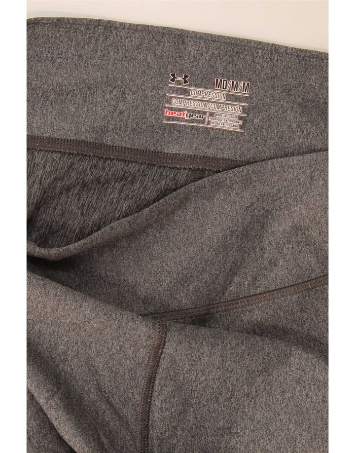Leggings Capri Under Armour pentru femei Heat Gear UK 12 Medium Gri