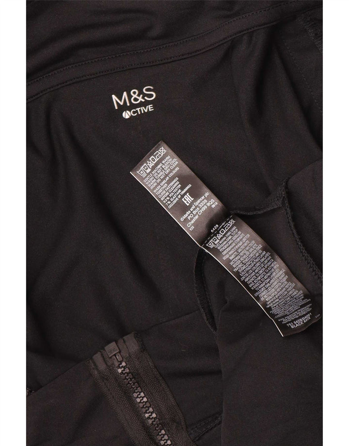 Jachetă de trening pentru femei Marks & Spencer UK 18 XL, negru, color block