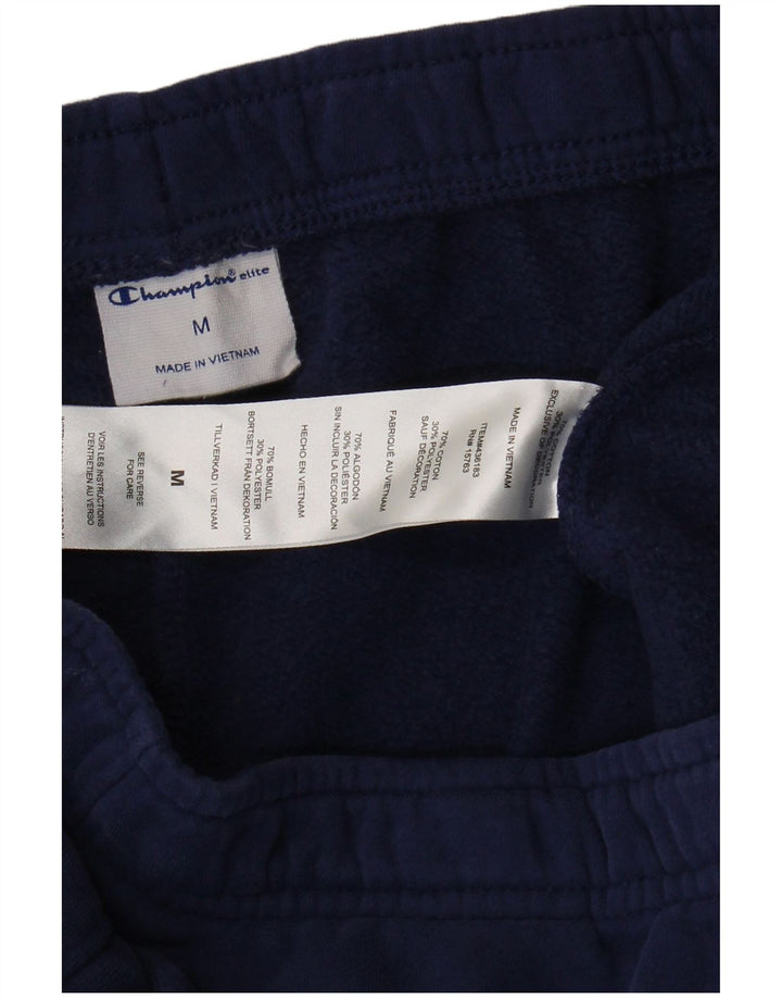 Pantaloni de trening pentru bărbați Champion, bumbac, albastru bleumarin mediu