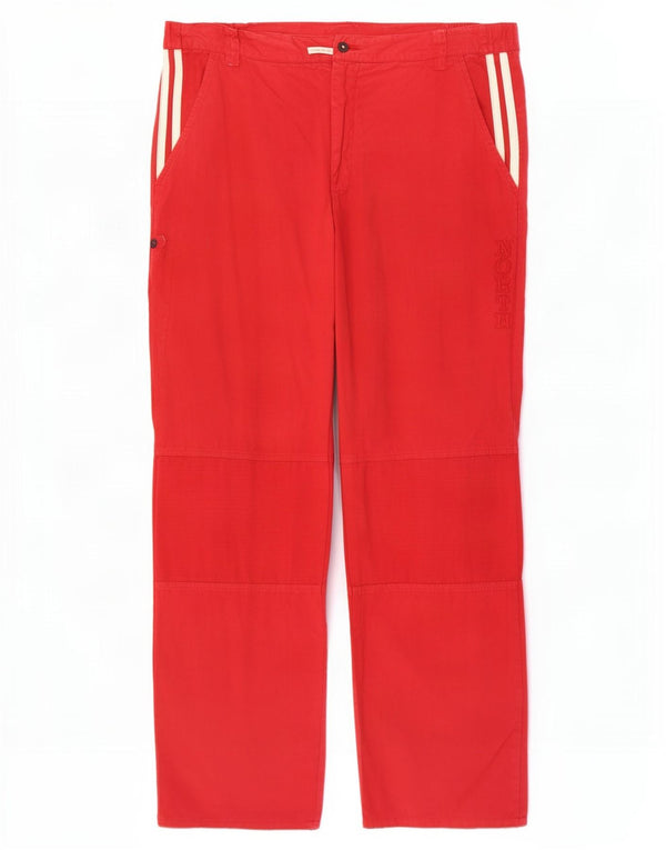Pantaloni chino drepți pentru bărbați North Sails IT 52 XL W36 L33 bumbac roșu