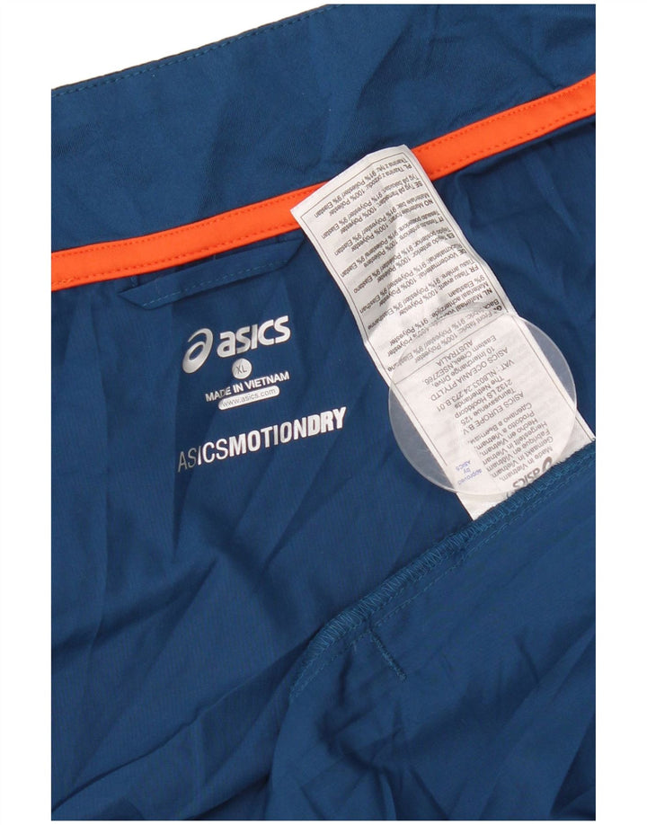 Jachetă de trening pentru bărbați Asics, XL, poliester, albastru