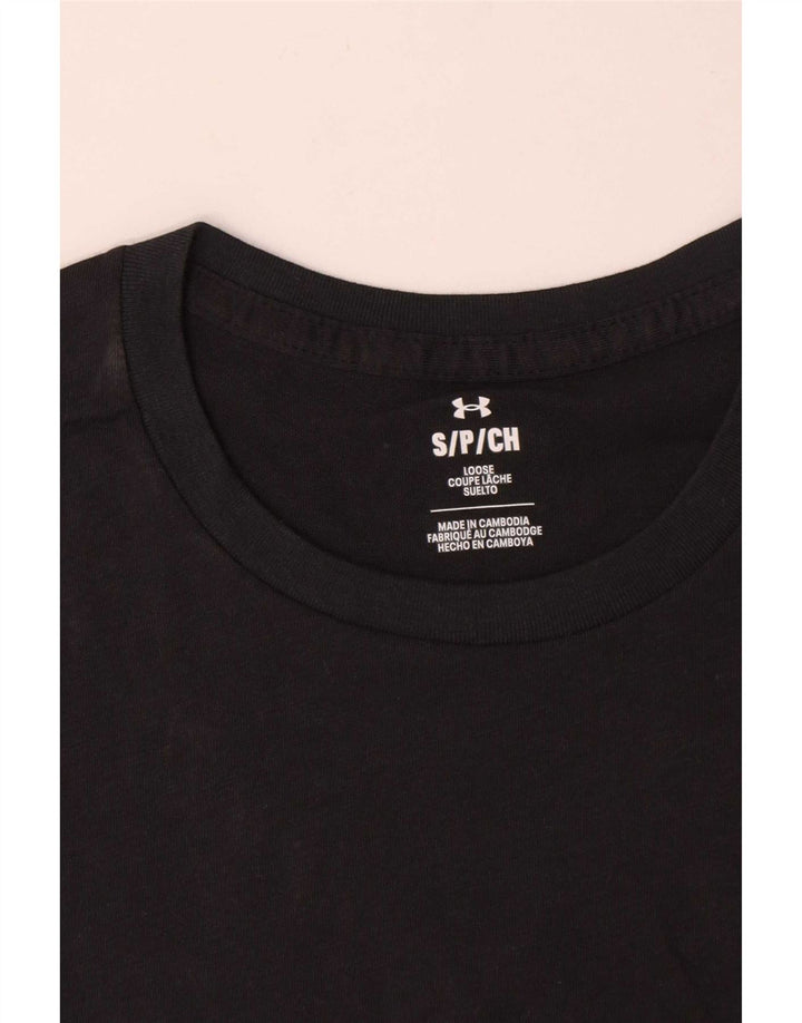 Tricou Under Armour pentru bărbați Top mic negru