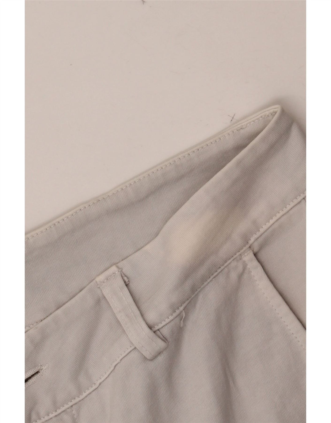 U.S. POLO ASSN. Pantaloni scurți chino pentru bărbați W32 bumbac alb mediu