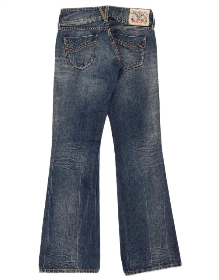 Blugi evazați pentru femei Tommy Hilfiger W26 L32 bumbac bleumarin