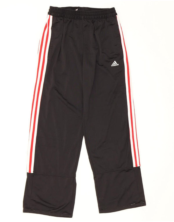 Pantaloni de trening Adidas pentru fete 15-16 ani, negru, poliester