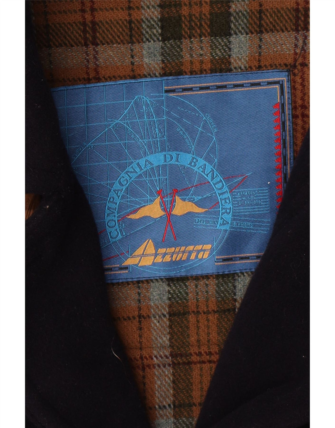 Palton Azzurra pentru bărbați UK 42 XL bleumarin