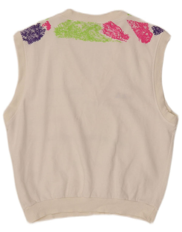 Fila Femei Vest Tank Top IT 46 Large White