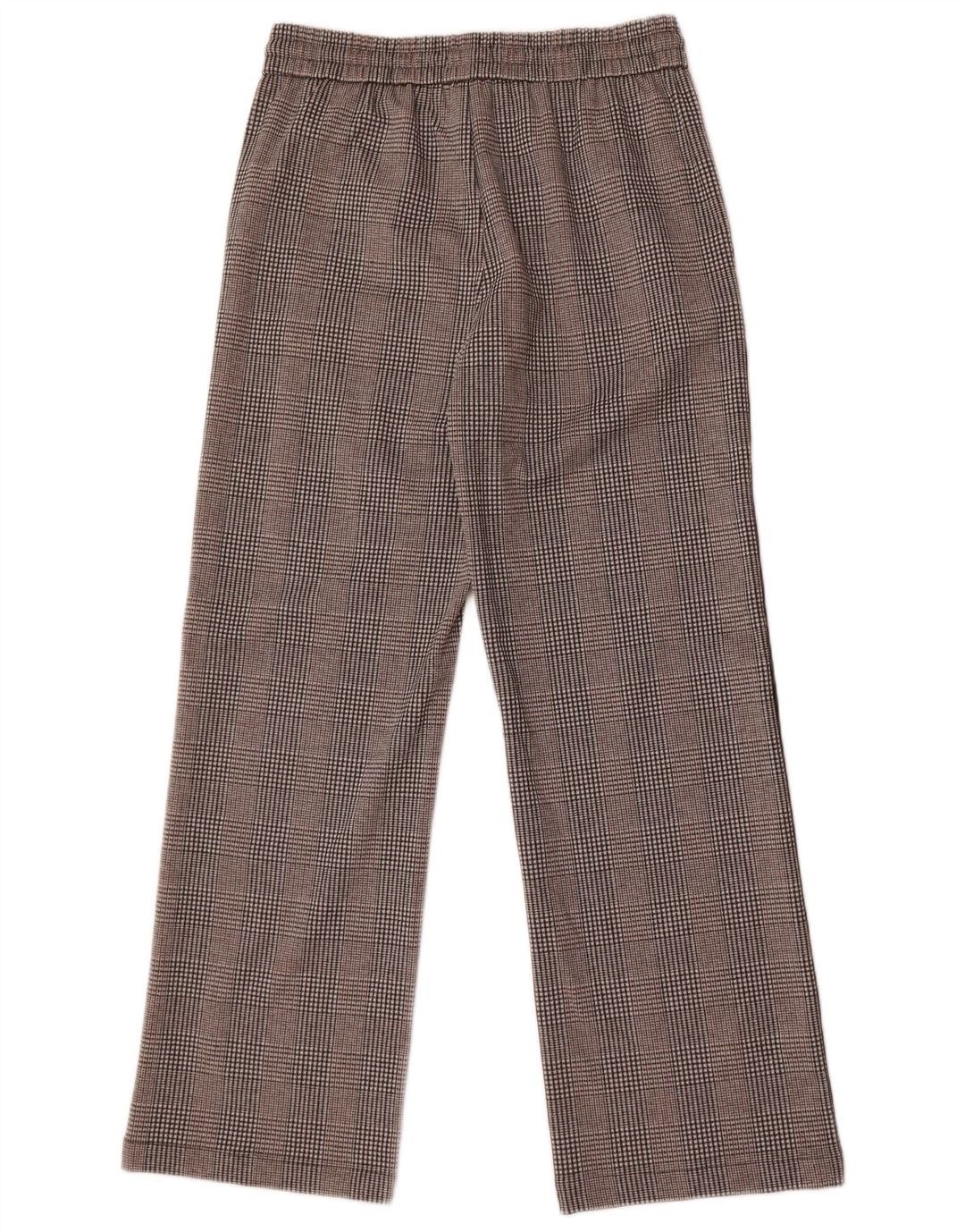 Marks & Spencer Pantaloni casual cu grafic pentru femei UK 12 Medium W30 L29 Gri