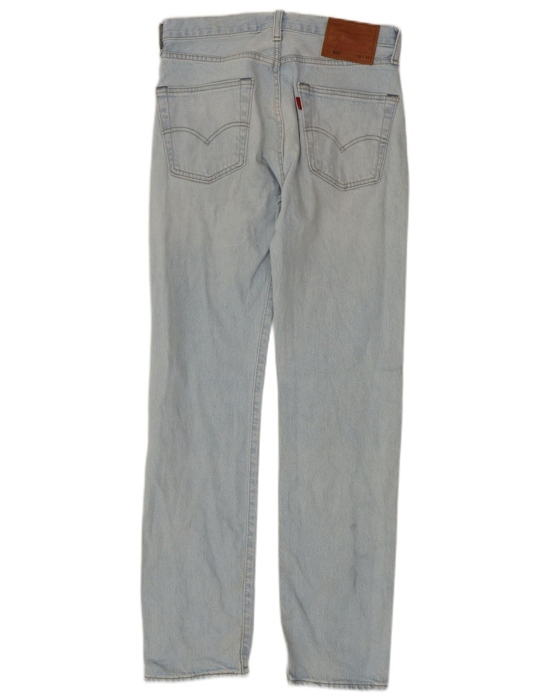 Blugi drepti pentru bărbați LEVI'S 501 W28 L32 Bumbac albastru