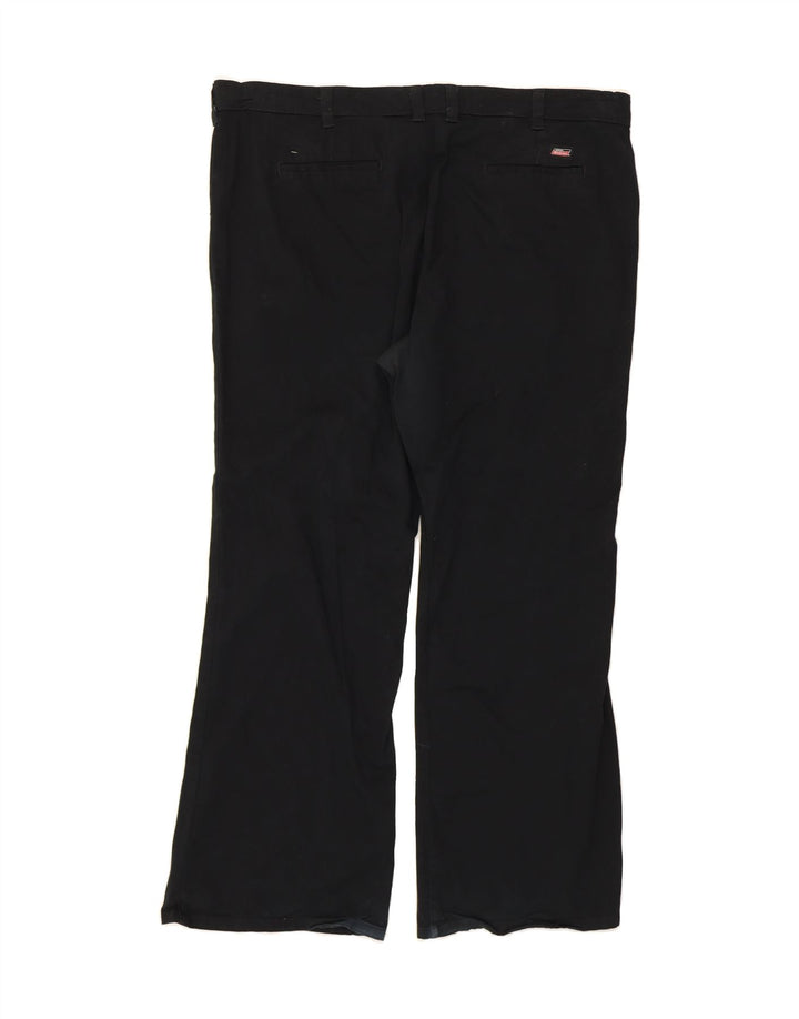 DICKIES Womens Bootcut Chino Trousers W40 L30 Black Cotton Vintage Dickies and Second-Hand Dickies from Messina Hembry 