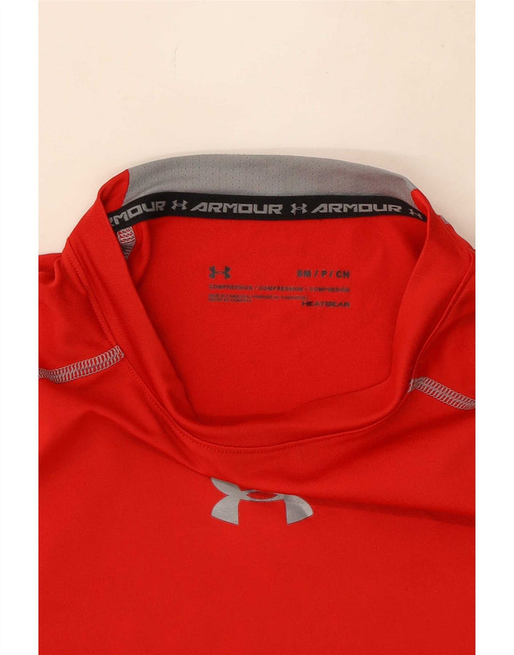 Tricou de compresie Under Armour pentru bărbați Top mic roșu