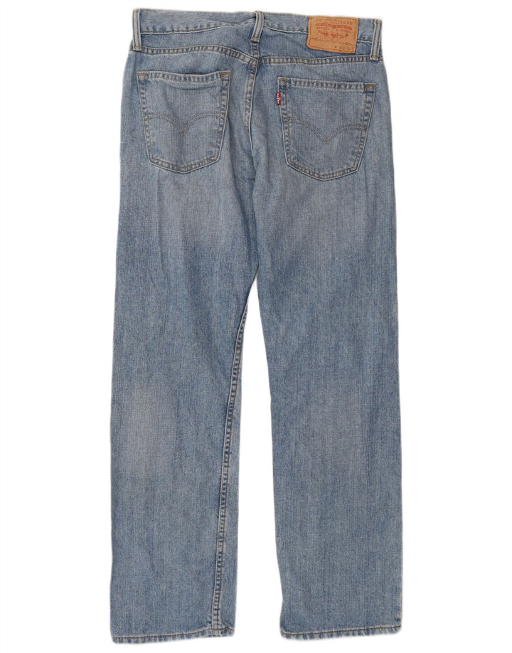 Blugi Levi's 512 Slim Straight pentru bărbați W32 L30 Bumbac albastru