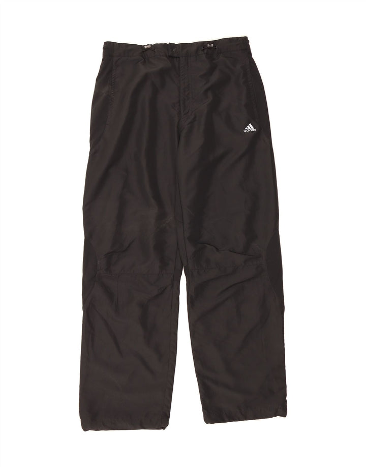 ADIDAS Womens Climacool Tracksuit Trousers UK 16 Large Black Polyester Vintage Adidas and Second-Hand Adidas from Messina Hembry 