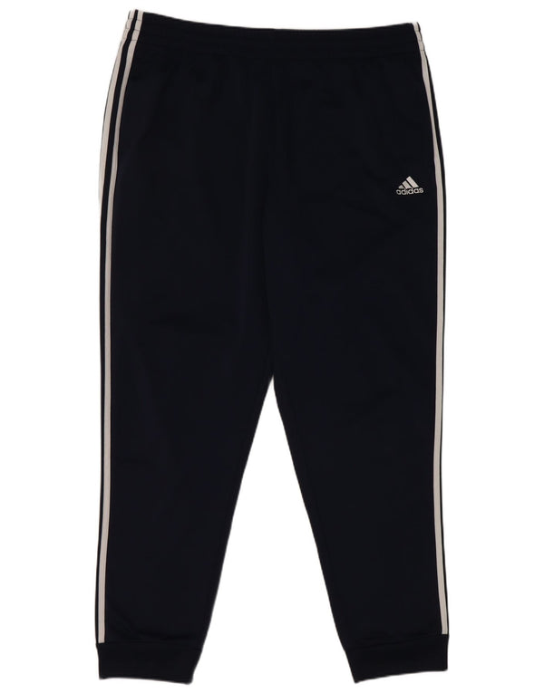 Pantaloni de trening pentru bărbați Adidas Pantaloni de jogging 2XL poliester bleumarin