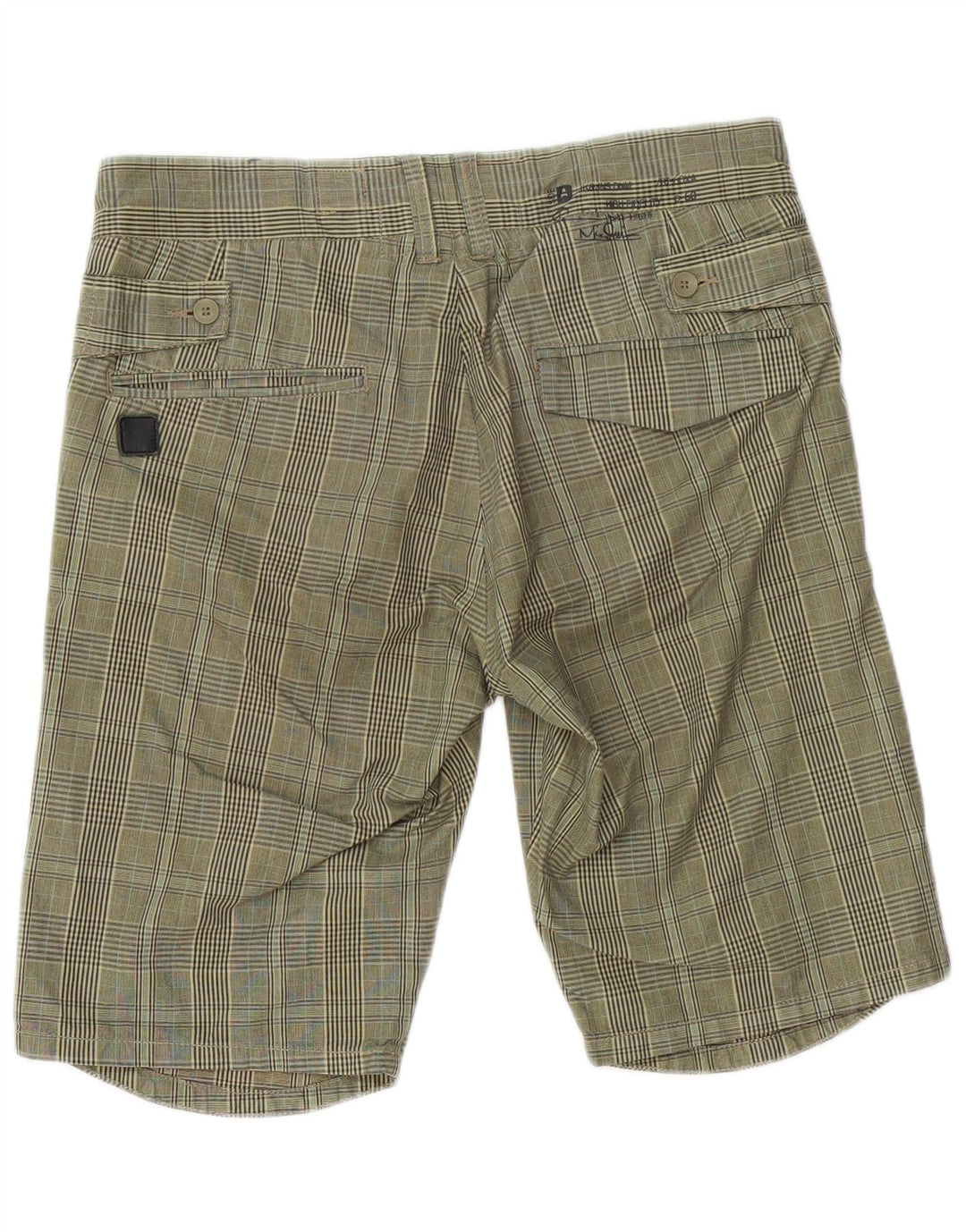 Pantaloni scurți chino pentru bărbați Jack & Jones Medium W32 Khaki Check Bumbac