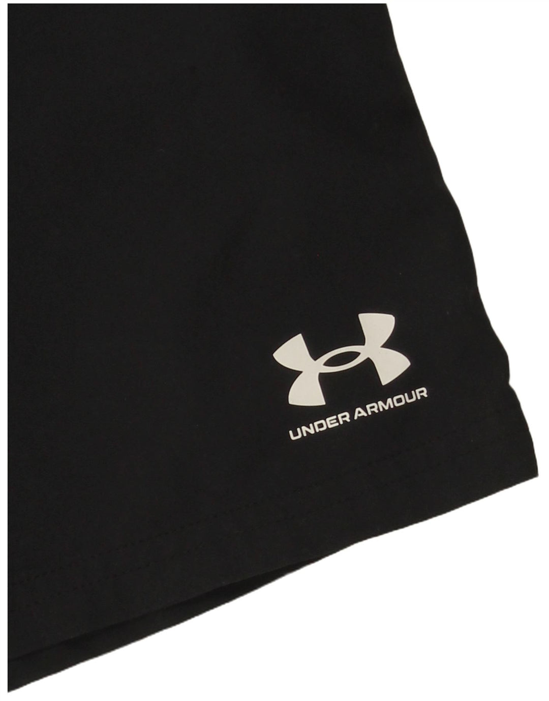 Pantaloni scurți sport grafic Under Armour pentru băieți 7-8 ani negru