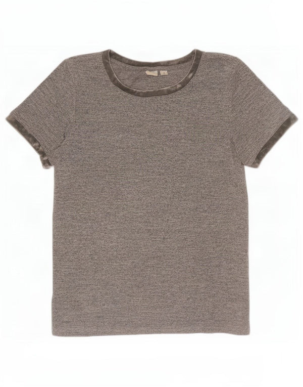 Gap Tricou pentru femei Top UK 14 Medium Gri Poliester