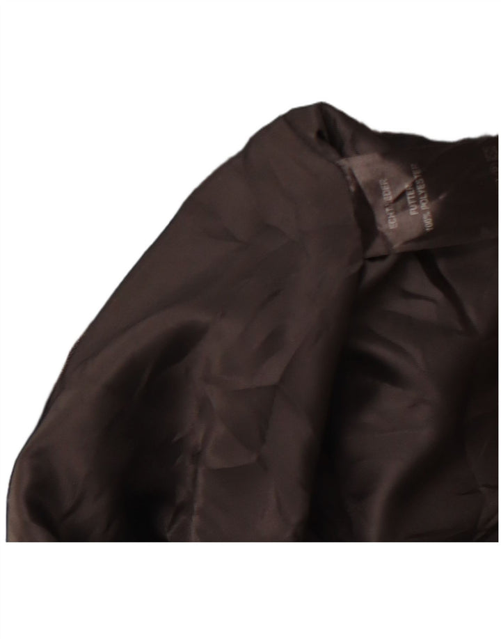 Palton de piele pentru femei BARISAL IT 44 Medium Negru