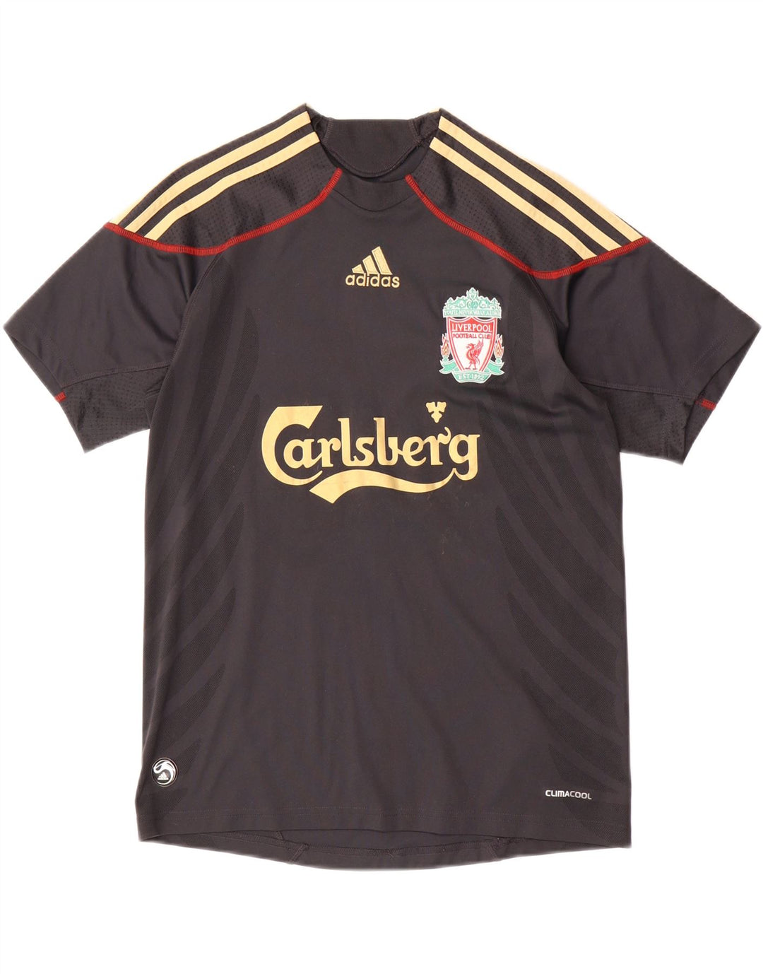 Tricou grafic Liverpool pentru băieți ADIDAS Top 13-14 ani Poliester negru
