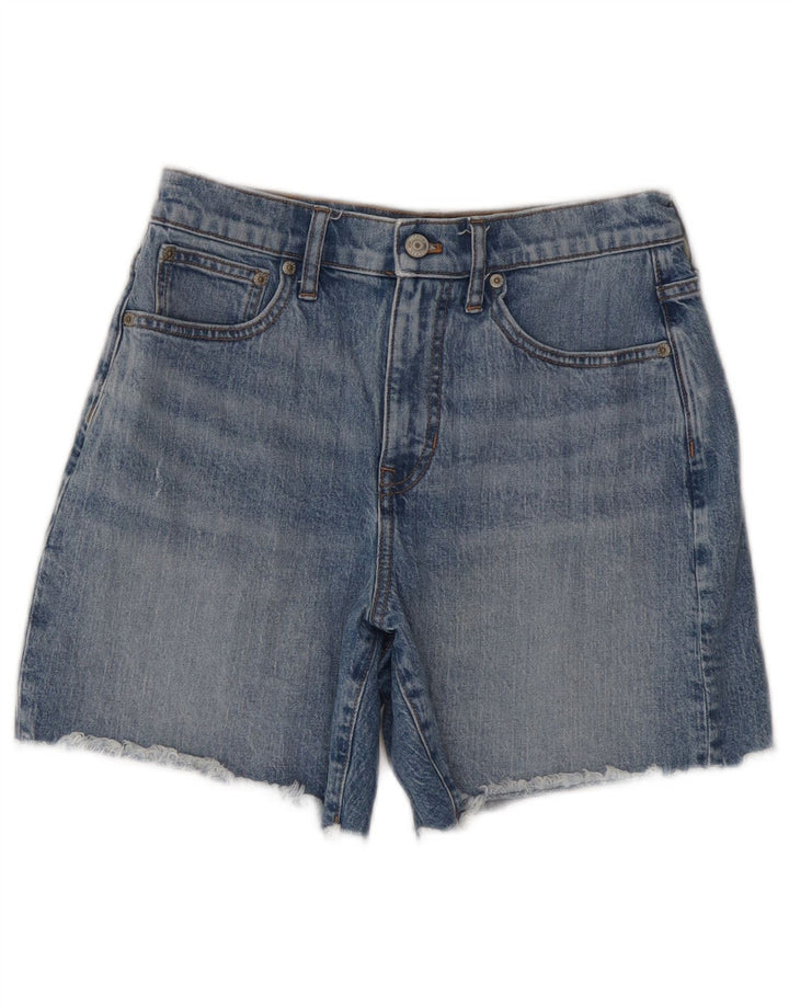 Pantaloni scurți din denim pentru femei J. CREW W27 Small Blue Bumbac