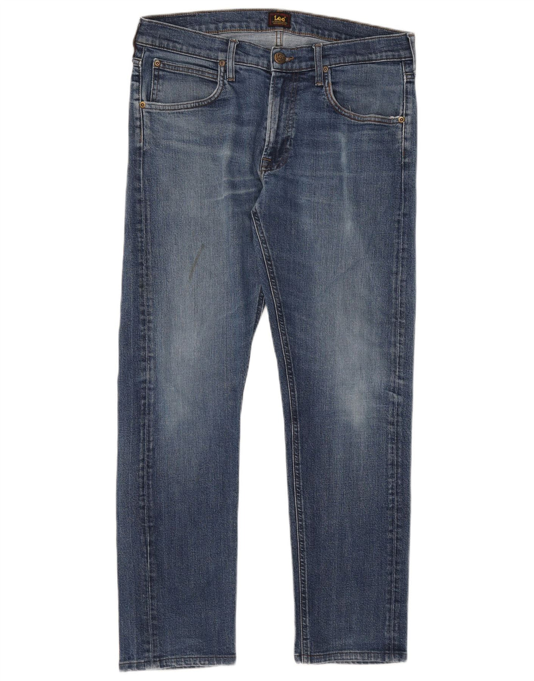 Blugi Lee pentru bărbați Daren Zip Fly Slim W32 L29 Bumbac albastru