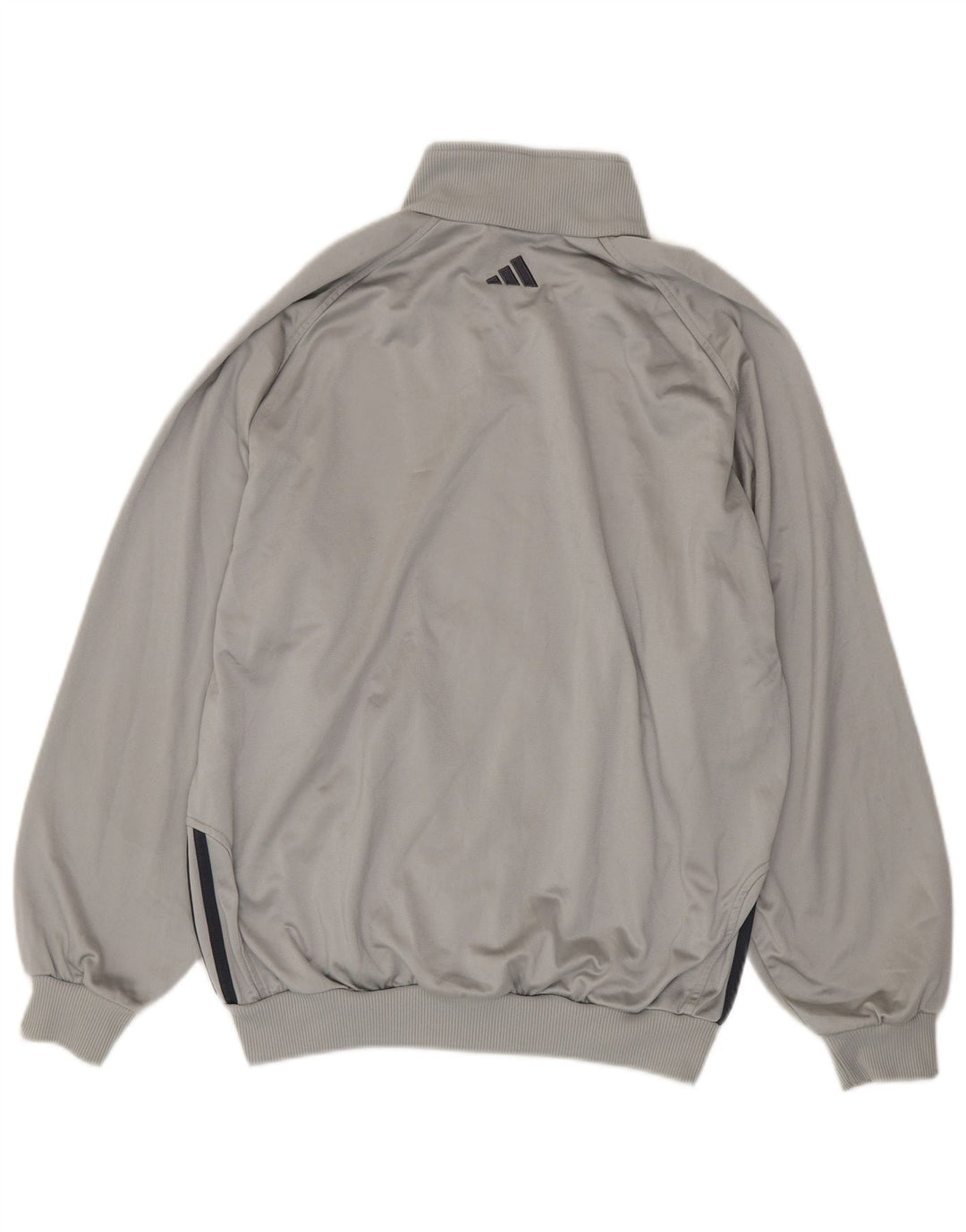 Jachetă de top pentru trening Adidas Loose Fit pentru bărbați UK 40/42 Poliester mediu gri