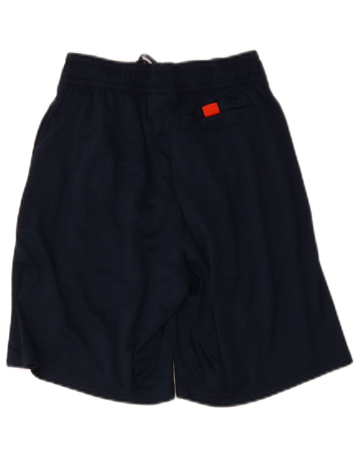 Pantaloni scurți sport adidas băieți 10-11 ani poliester bleumarin mic