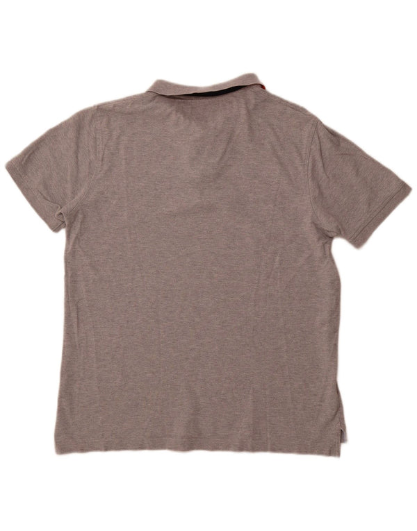 Tricou polo TOMMY HILFIGER pentru bărbați, XL, gri bumbac