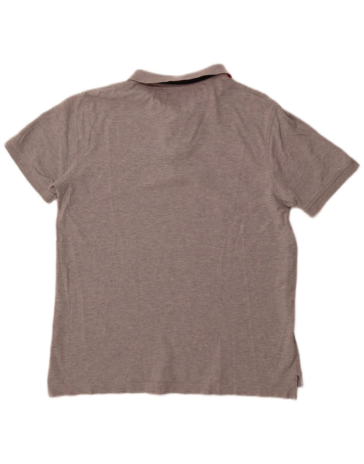 Tricou polo TOMMY HILFIGER pentru bărbați, XL, gri bumbac