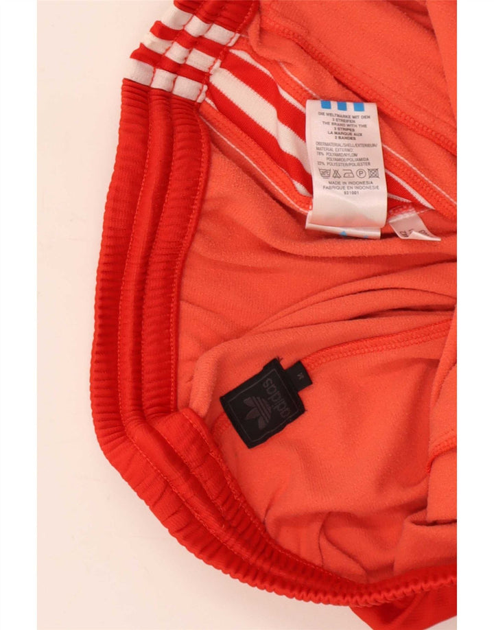 Pantaloni de trening Adidas pentru bărbați, poliamidă roșie medie