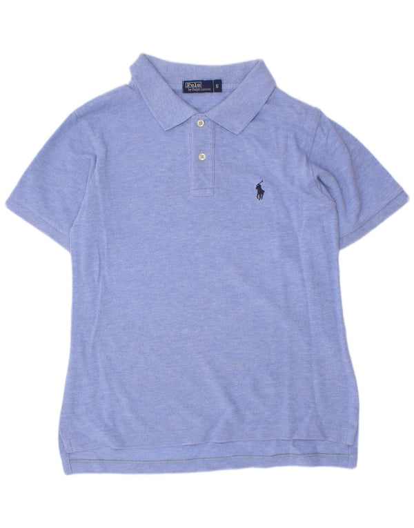 Cămașă Polo Ralph Lauren Băieți 5-6 Ani Bumbac Albastru