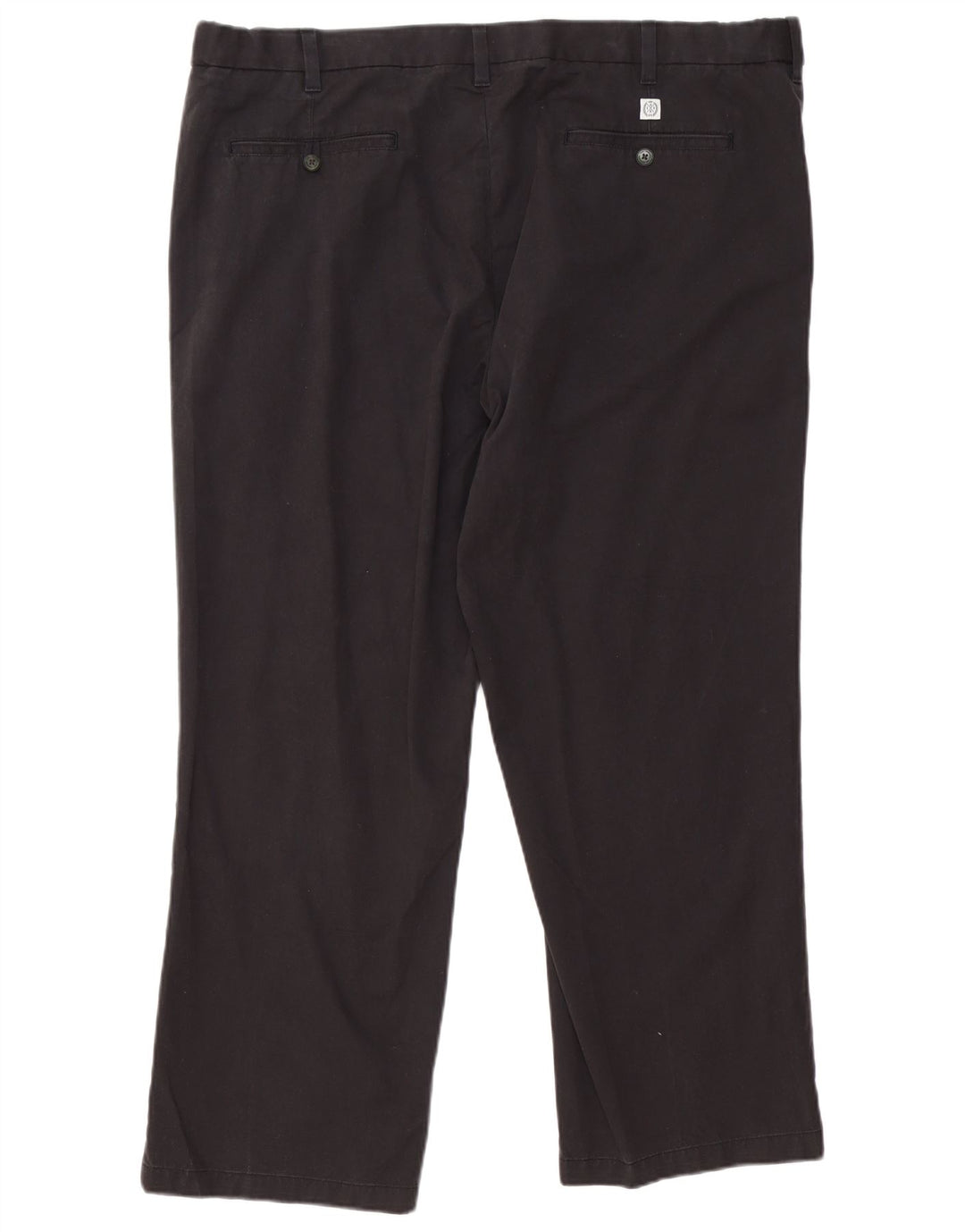 Marks & Spencer Pantaloni chino pentru bărbați, Blue Harbour, cu ajustare normală, L44 L29 Negru