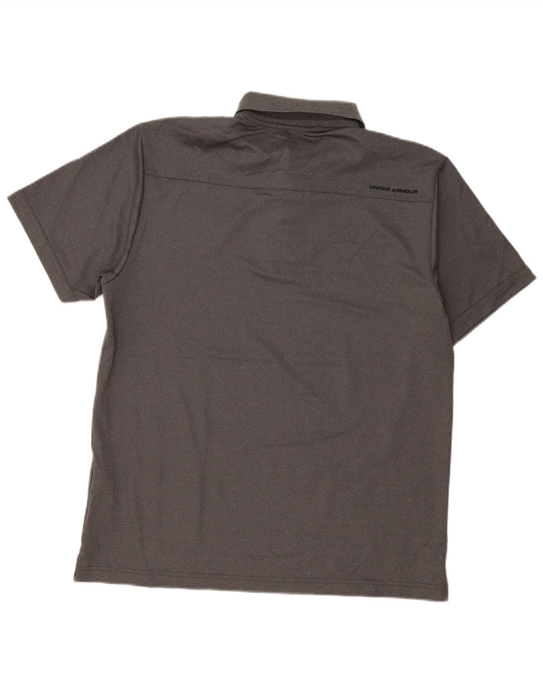 Tricou polo Under Armour Heat Gear pentru bărbați, mare, gri, poliester