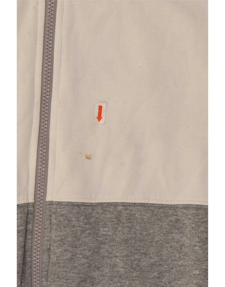 Jachetă de top pentru trening Nike pentru bărbați, bumbac color bloc, gri mic