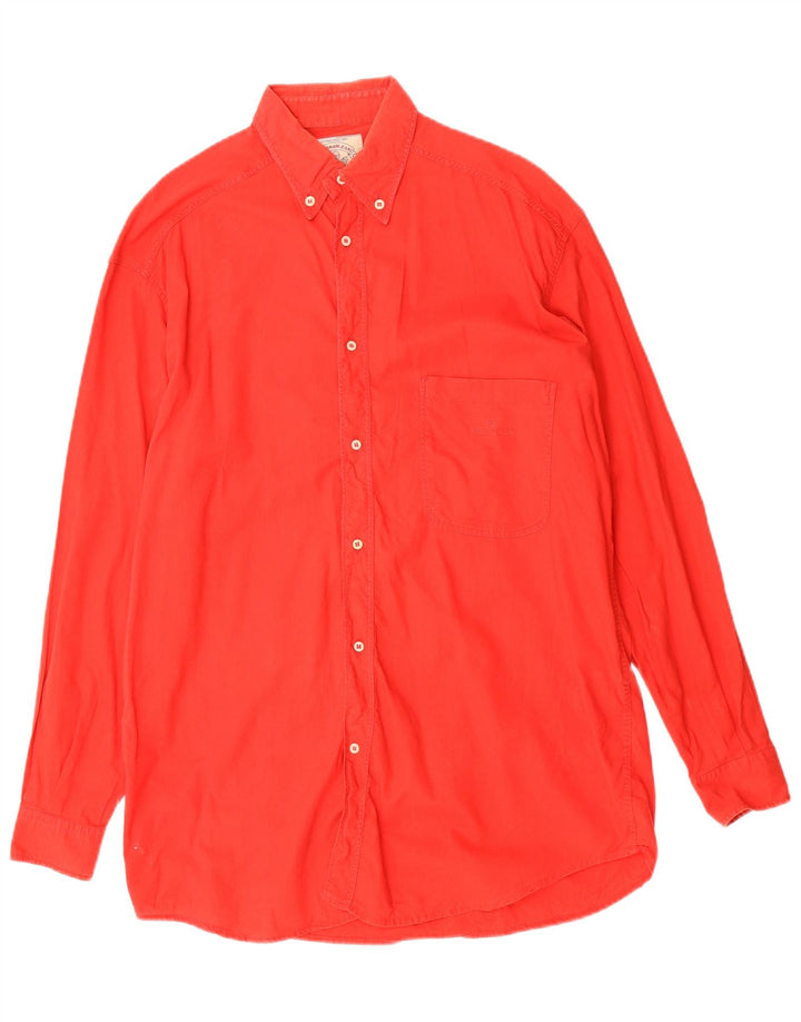 ARMANI JEANS Mens Shirt Large Red