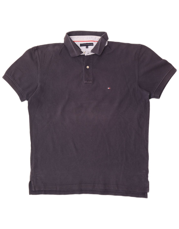 Tricou polo pentru bărbați Tommy Hilfiger XL, bumbac bleumarin