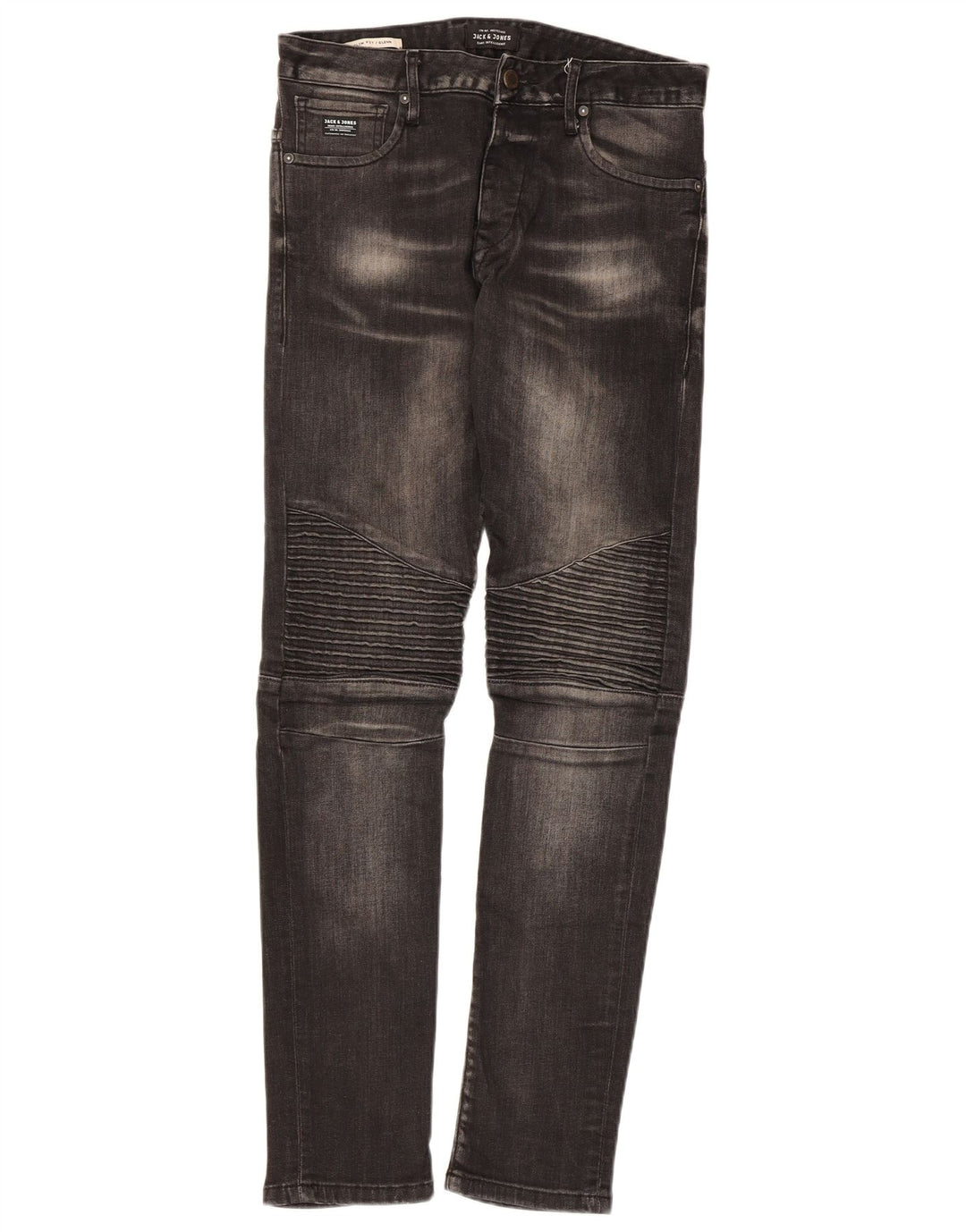 Blugi Jack & Jones GLENN Slim pentru bărbați W29 L32 negri