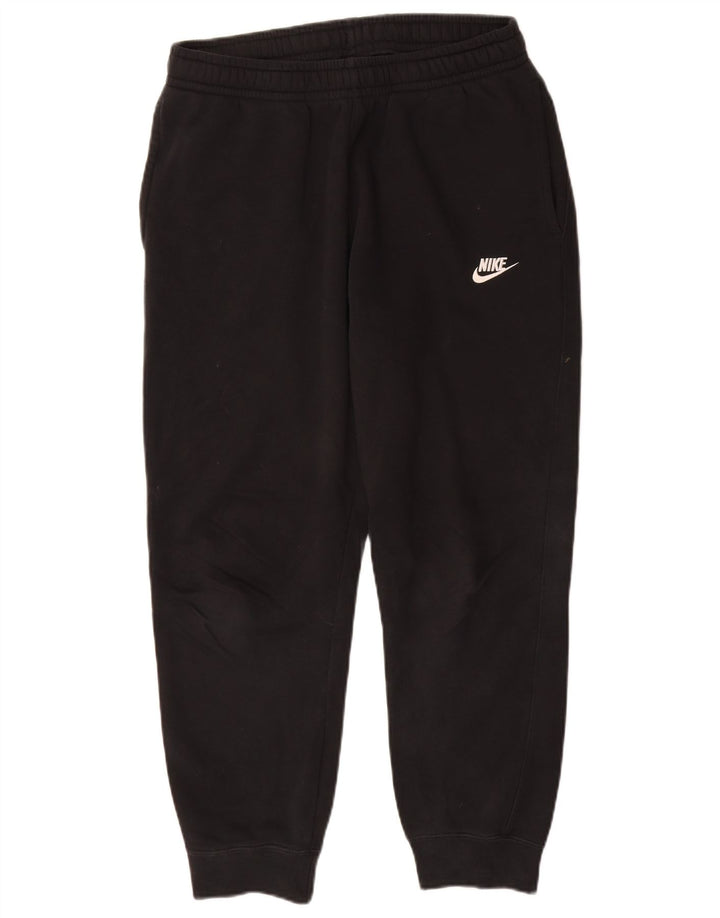 Pantaloni de trening Nike pentru bărbați Joggeri, bumbac mediu negru