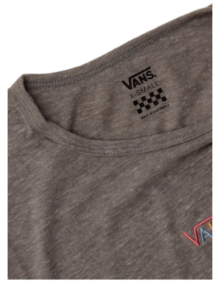 VANS Tricou Femei Top UK 4 XS Gri Flecked