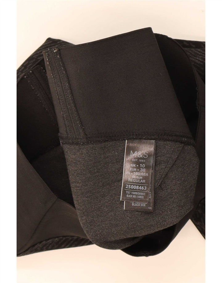 Leggings pentru femei Marks & Spencer UK 10 Small Negru Geometric Viscose