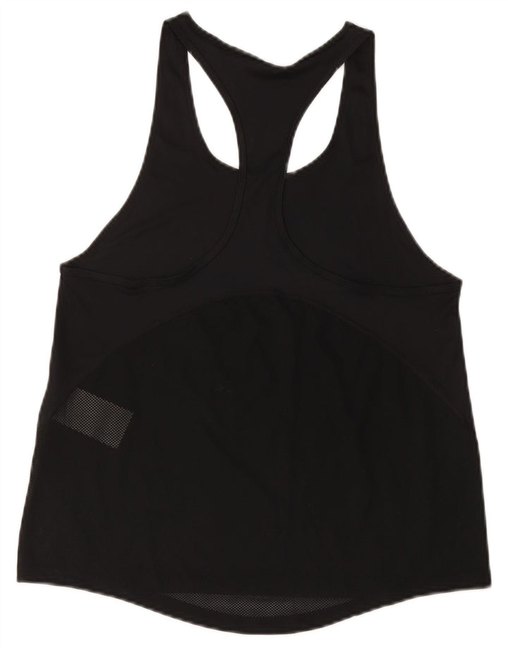 Vesta Nike Dri Fit Top pentru femei UK 10 Small Negru Poliester