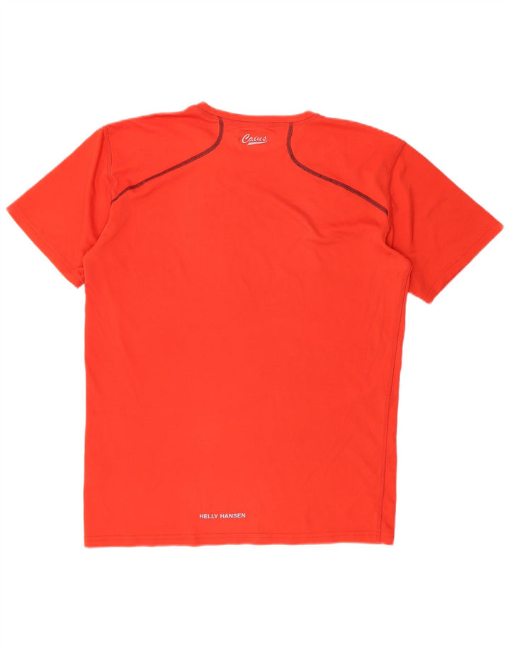HELLY HANSEN Mens T-Shirt Top XL Red
