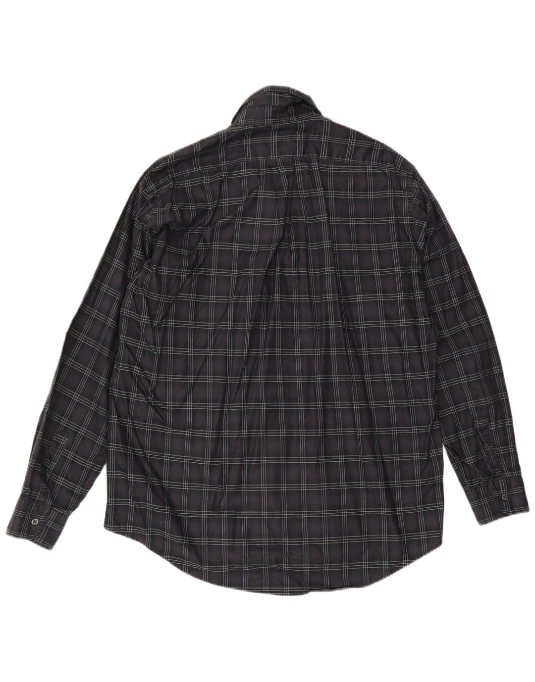Cămașă Trussardi pentru bărbați 2XL, bumbac cu carouri gri