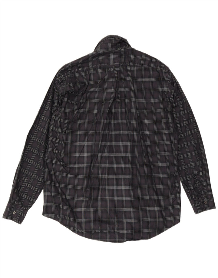 Cămașă Trussardi pentru bărbați 2XL, bumbac cu carouri gri