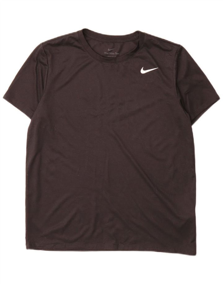 Tricou Nike Dri Fit pentru femei Top Mediu Negru Poliester Sport