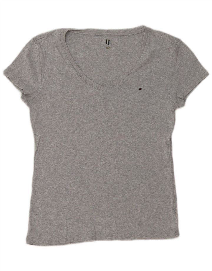 TOMMY HILFIGER Tricou pentru femei Top UK 12 Medium Gri